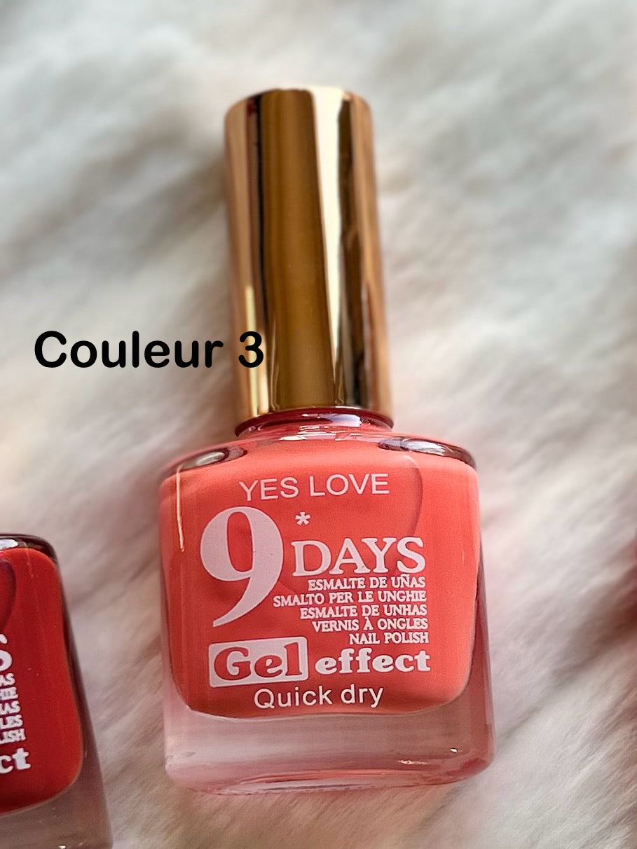 VERNIS EFFET GEL