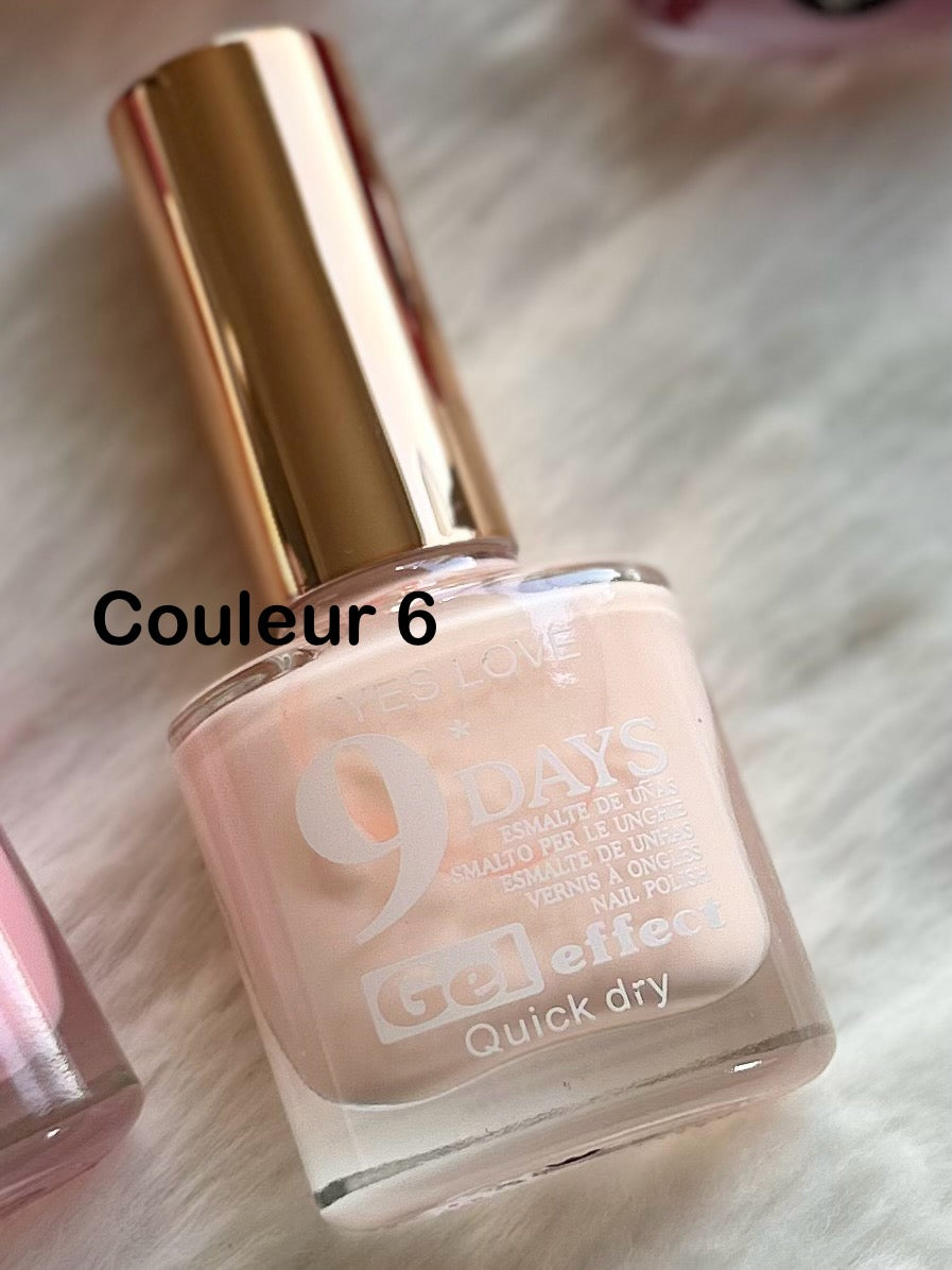 VERNIS EFFET GEL